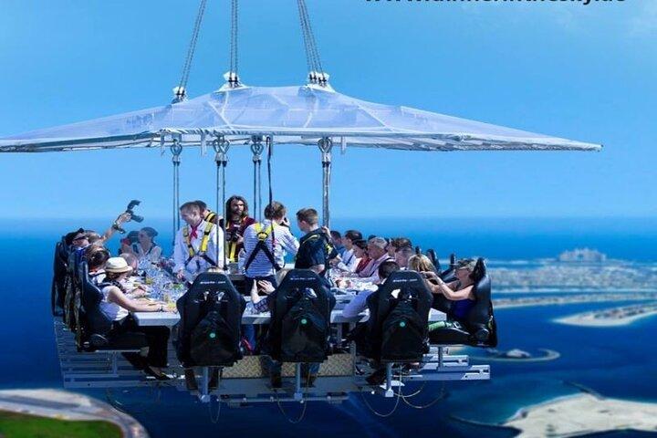 Dubai Night Private Tour With Dinner In The Sky at Dubai Marina