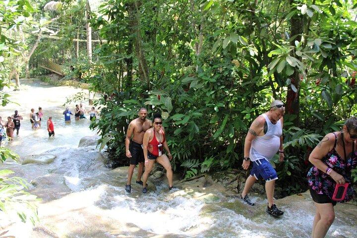 Full-Day Tour of Blue Hole and Dunn's River Falls, Including Fees