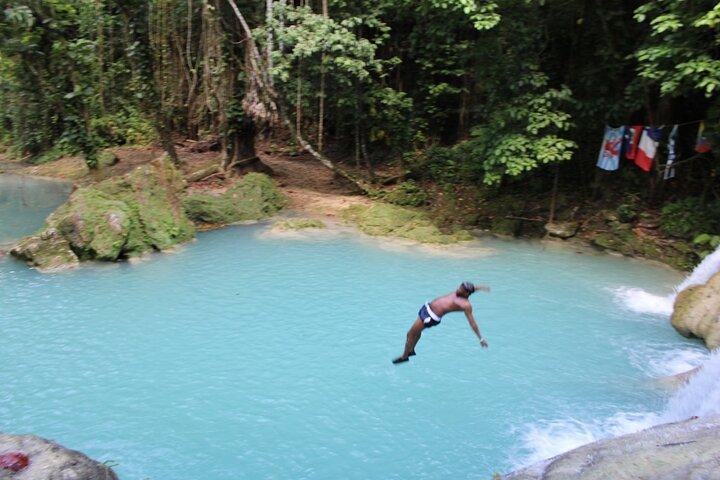 Full-Day Tour of Blue Hole and Dunn's River Falls, Including Fees