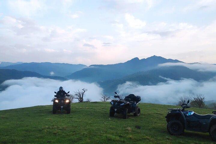 Fantastic ATV Quad Adventure in mountain of Kolašin
