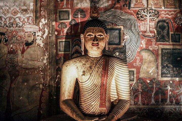 Colombo to Kandy Shuttle with Dambulla Sightseeing Tour