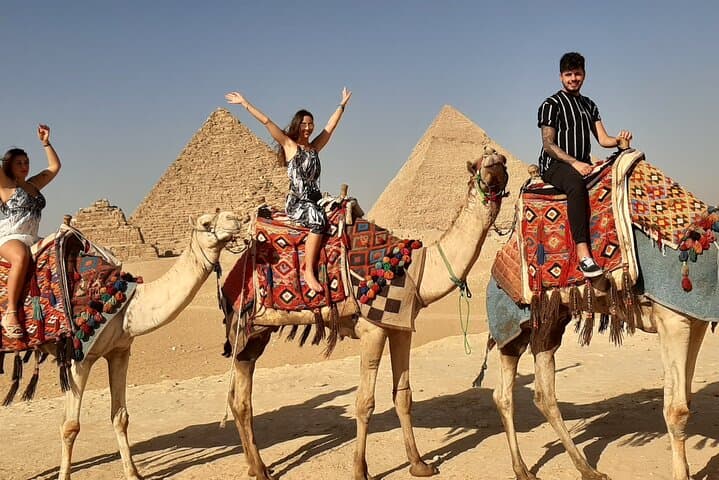 VIP Pyramids,Camel,Quad Bike(ATV) lunch,Tickets & dinner Cruise