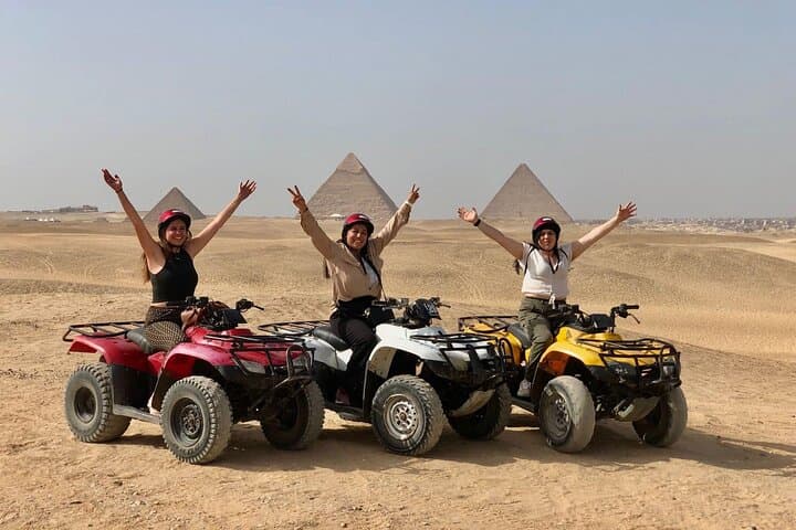 60 Min Quad Bike Ride Private Tour from Cairo or Giza