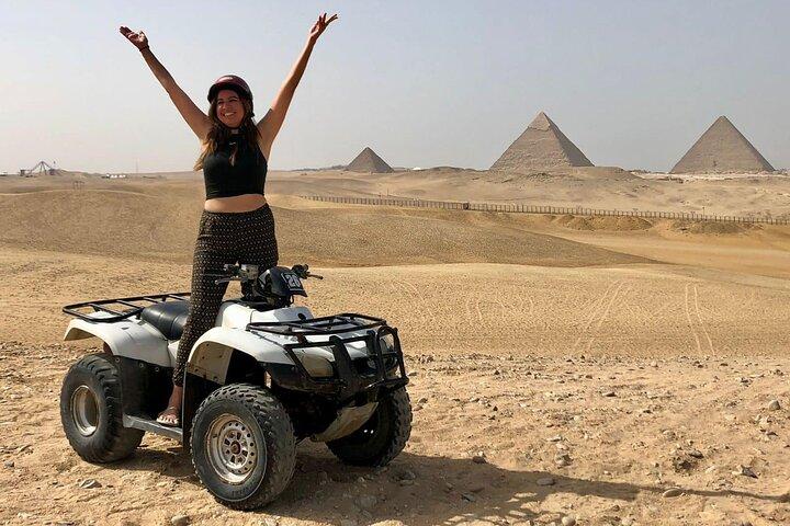 Private Giza pyramids,shopping,Quad bike,Camel ride &Felucca ride