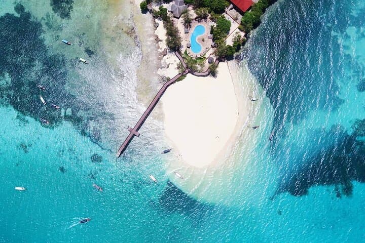 Zanzibar Prison Island Tour; Kuza Cave Tour; Swahili Cave; Paje Beach; The Rock