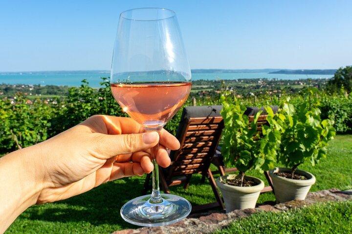 Lake Balaton private wine tasting and Tihany tour from Budapest