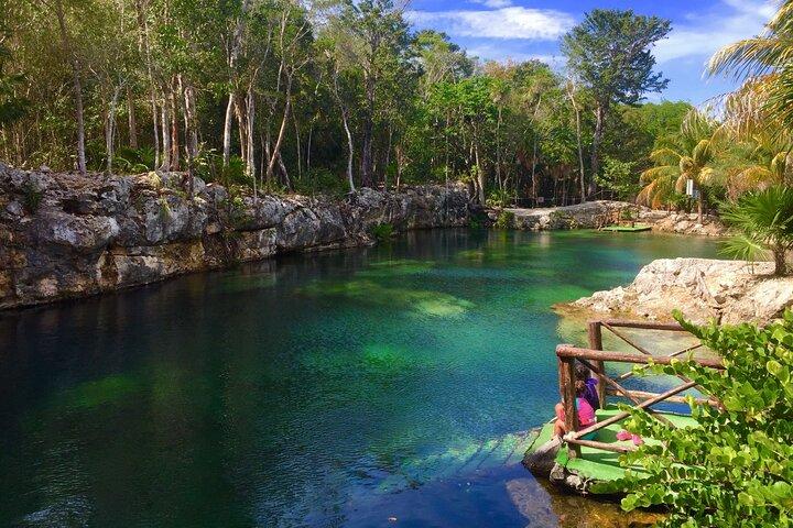 Casa Tortuga Cenote Park and Tulum Ruins! Eco Tour from Cancun