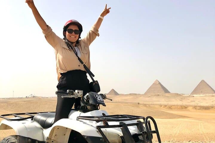 Safari Camel and Quad bike ATV ride at Sunset/Sunrise or any time