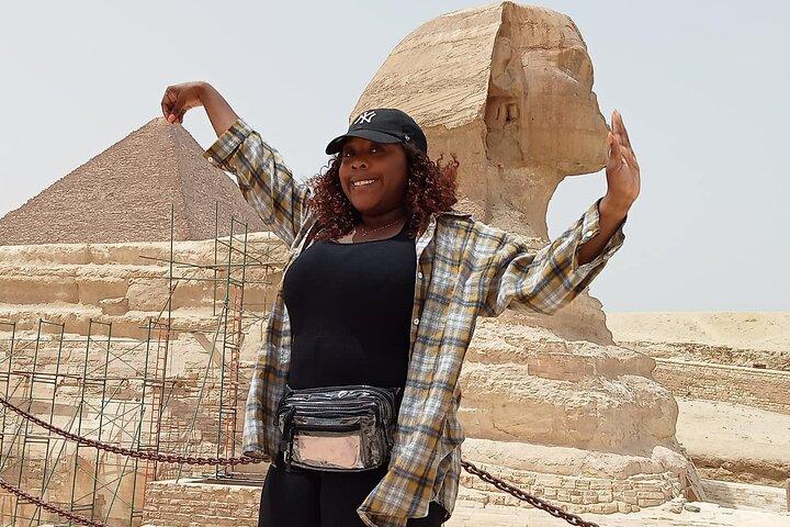 Half Day Tour Giza Pyramids &Great Sphinx with Private Tour Guide