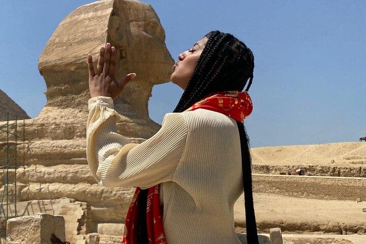 Private Tour Giza pyramids, Sakkara Pyramid, Memphis Old City, lunch, camel ride