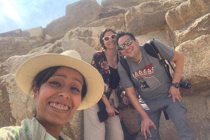 Giza Pyramids ,Queen Pyramids ,Sphinx ,Mummification temple