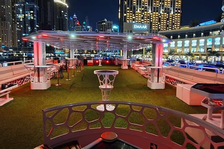 Lotus Mega Yacht Breathtaking Dinner 3-Hour Cruise With Pickup & Drop off