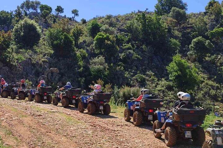 Quad ATV Safari from Georgioupolis Area