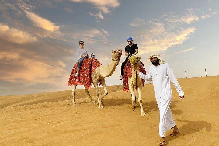 Private 4x4 Sunrise Desert Safari with Refreshments & Camel Ride in Dubai
