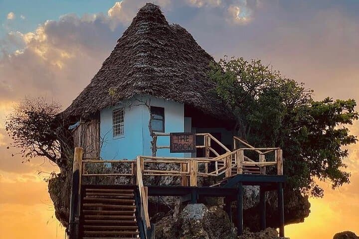 Kuza Cave Tour, Salaam Cave Tour, The Rock Restaurant, Paje Beach