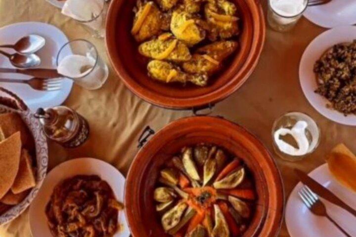 Dinner at Sunset & Camel ride in Marrakech desert Agafa