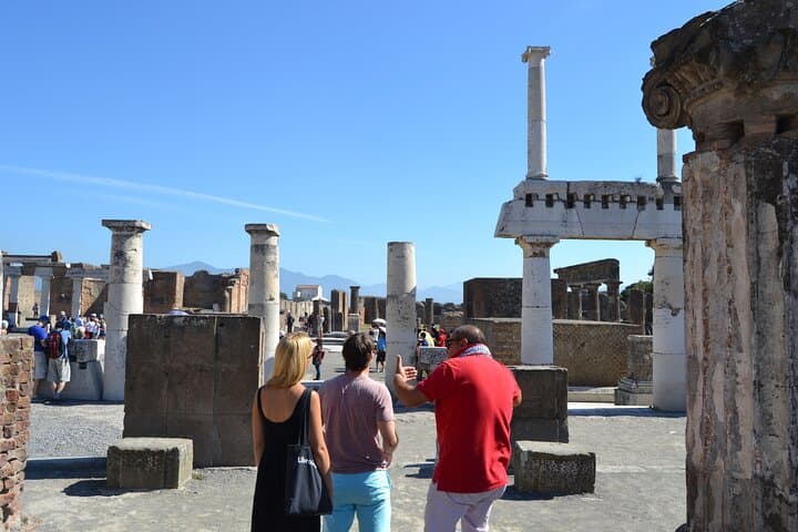 Skip-the-lines Private full-day Ancient Pompeii and Herculaneum Ruins Tour