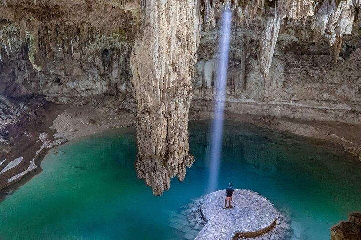 Chichen Itza + Cenote Suytun & Cenote Ik Kil + Valladolid