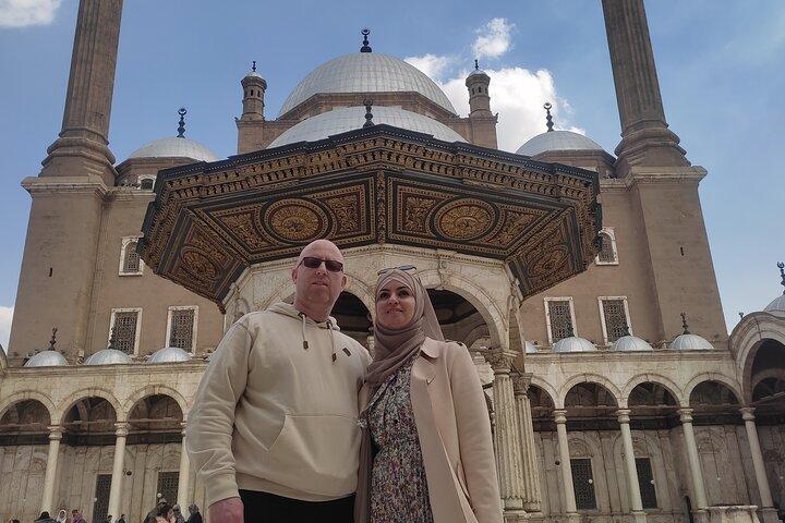 Full Day Tour Giza Pyramids,Sphinx, Cairo Citadel, Mosque & Khan