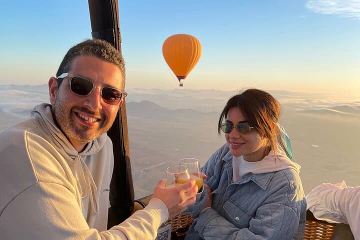 Viator Exclusive: Private Sunrise Balloon Ride with Royal Breakfast on Board
