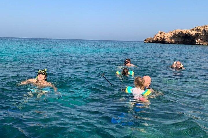 Snorkeling at Dimaniyat Islands