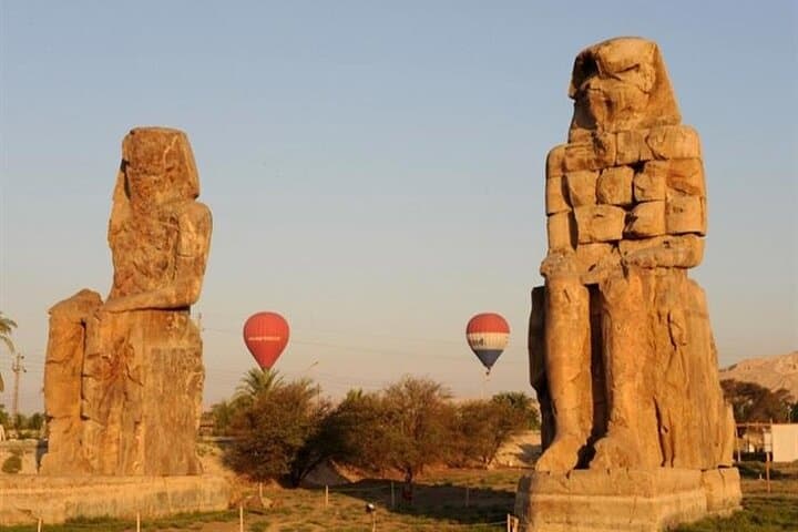 One package Luxor Hot Air Balloon with Luxor Full Day Tour