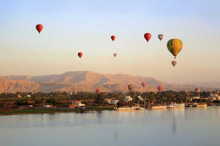 Hot Air Balloon Ride in Luxor,Sun Rise Trip Egypt Life Experience