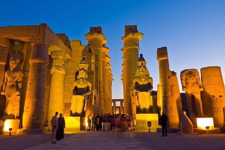 One package Luxor Hot Air Balloon with Luxor Full Day Tour