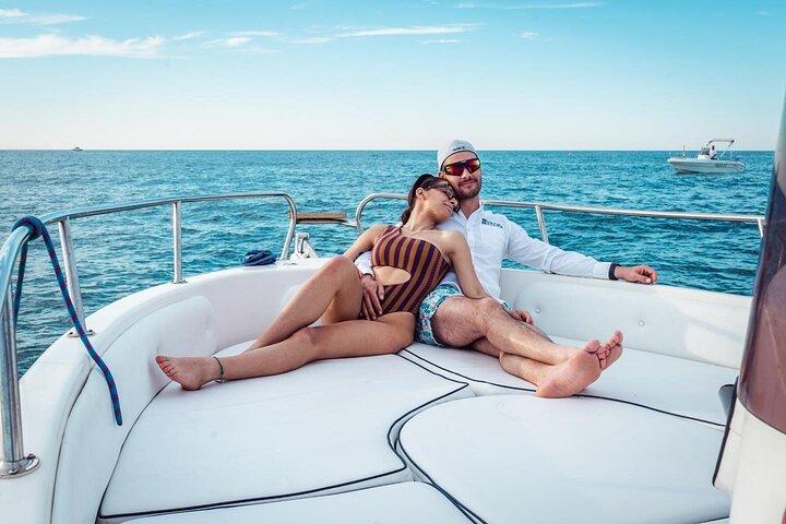 PRIVATE boat tour from Monopoli 3h or 5h with Skipper and Aperitif