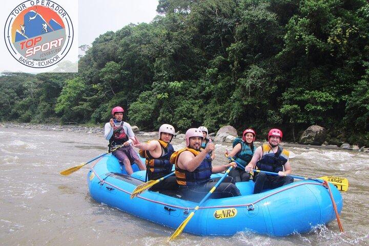 Rafting Baños Ecuador level III+ and IV