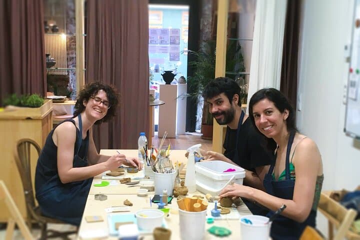 Ceramic Tiles Small Group Workshop in Barcelona