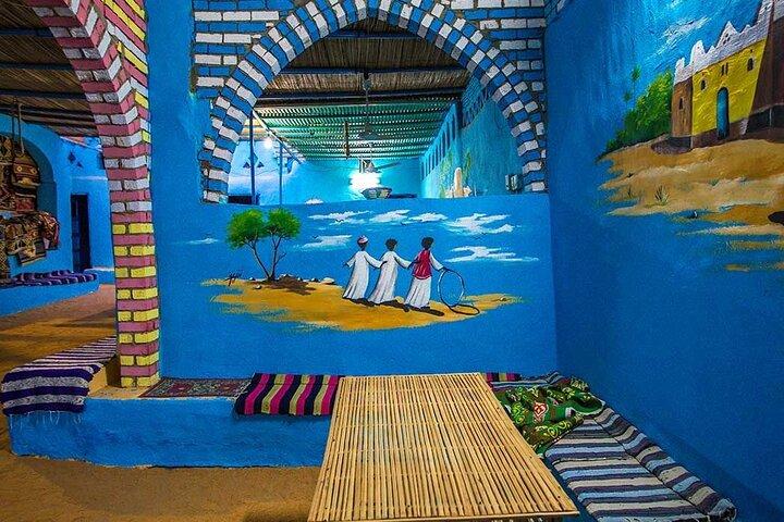 Nubian village and botanical Island with felucca ride