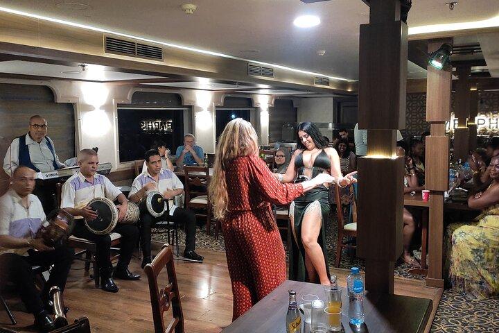 Nile 2-Hour Dinner Cruise with Belly Dancer and Tanoura Show