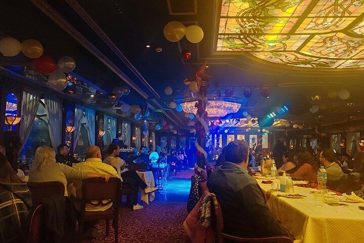 Nile 2-Hour Dinner Cruise with Belly Dancer and Tanoura Show