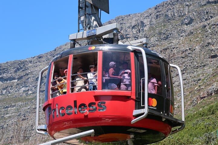 Cape Town Ziplining Wine Tasting and Table Mountain Private Tour