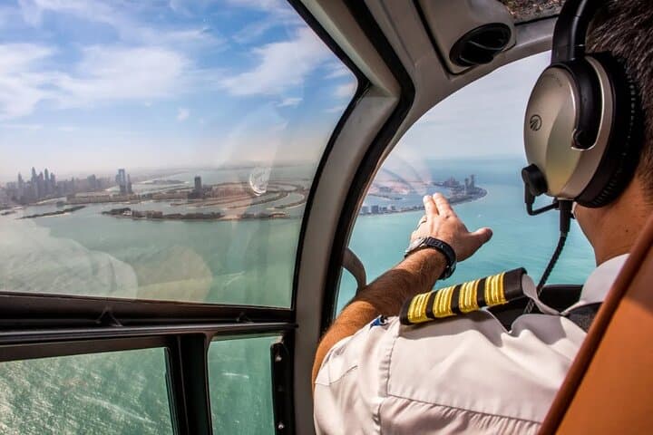Helicopter Ride in Dubai - Peal Heli Tour- 12 Min Flight