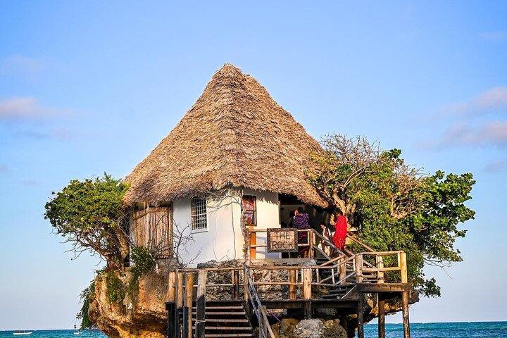 Zanzibar Dolphin Tour, Kuza Cave, Paje Beach, The Rock Restaurant, Jozani Forest