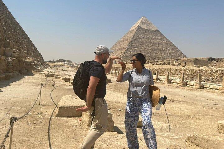 Full-day to Giza pyramids and Egyptian museum from Cairo Giza hotel