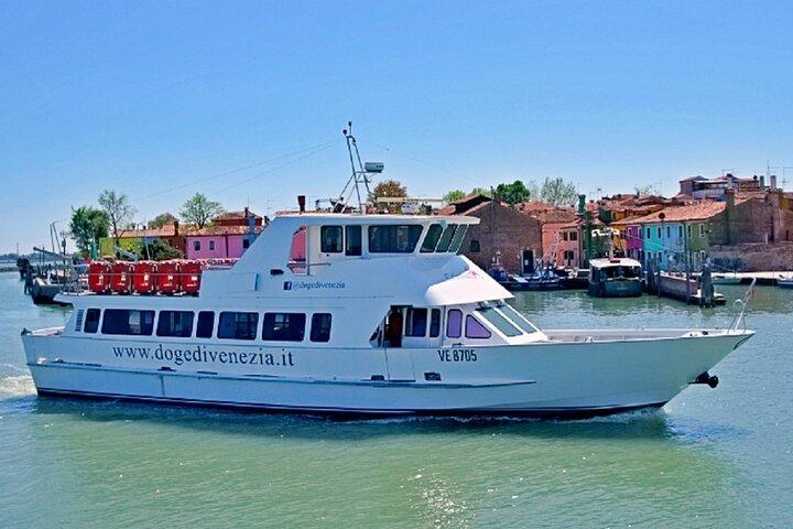 from Punta Sabbioni : Murano, Burano and Venice in the afternoon