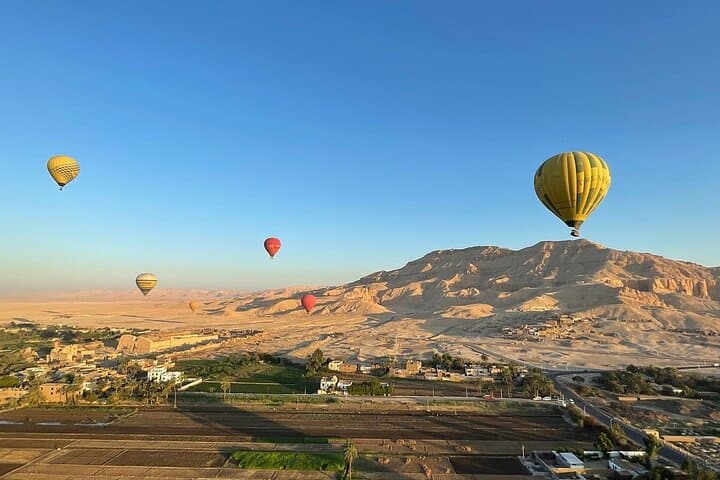 Hot Air Balloon Ride In Luxor