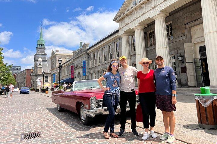 PRIVATE 2-Hour tour of Montréal in Convertible Cadillac + Murals