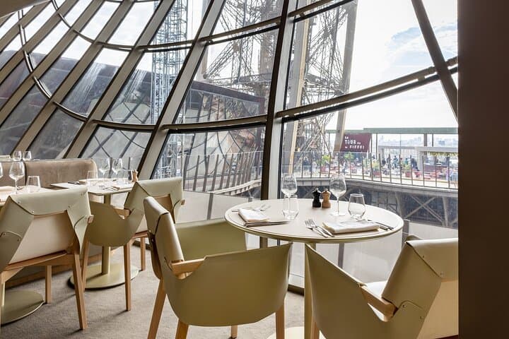 Paris Late Lunch at Eiffel Tower's Madame Brasserie Restaurant