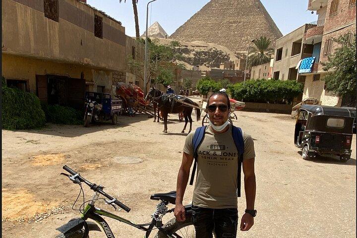Private Bike Ride Tour in The Pyramids Valley