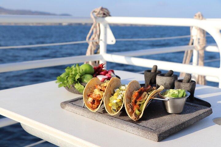 Tacos buffet & Open Bar Cruise! Los Cabos Round Transportation