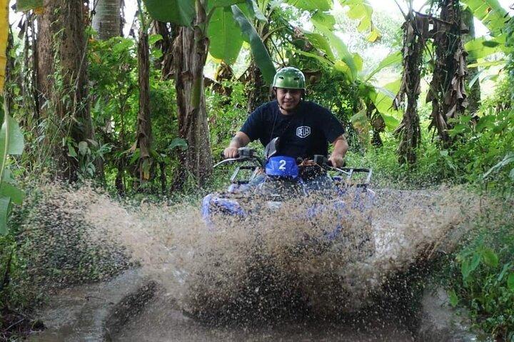 Bali ATV Quad Bike — Waterfall, Tunnel, Gorilla Statue Adventure