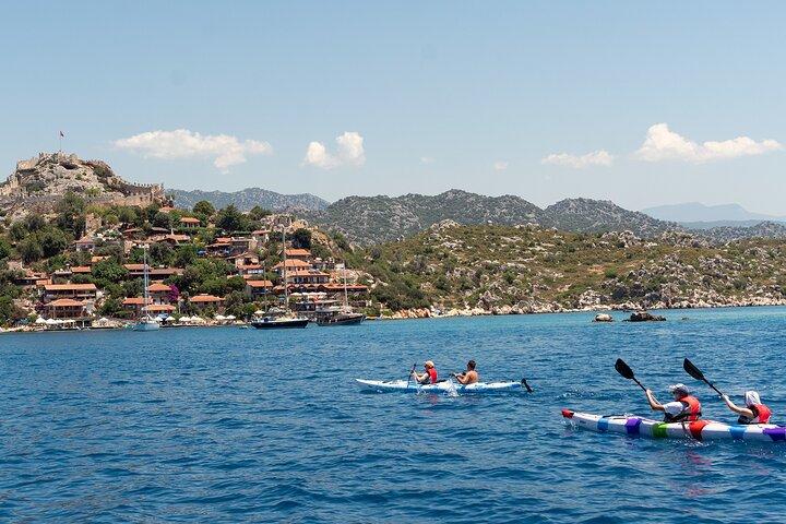 From Kas: Guided Kekova Sea Kayaking Tour