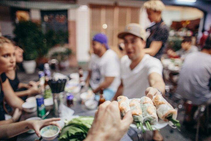 Saigon Night Bites on Foot: Local Vendors, Stories & Sweet Finish