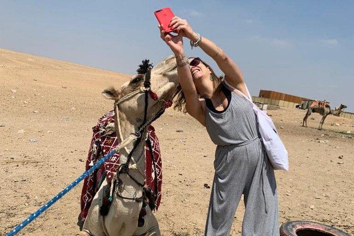 2-hour private Camel /Horse ride around Giza pyramids