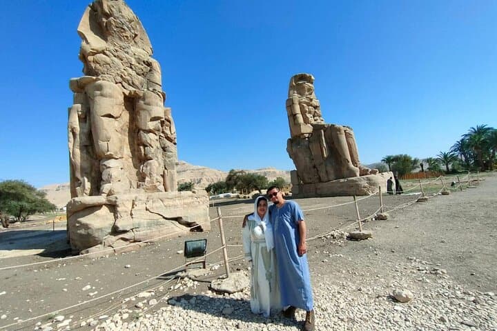 4-Hours Private tour West Bank Hatshepsut temple ,valley king & Nile Motor Boat
