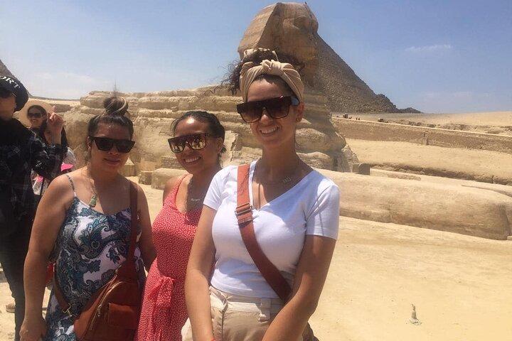 Giza pyramids, Sphinx,lunch and camel ride from Cairo/Giza hotels